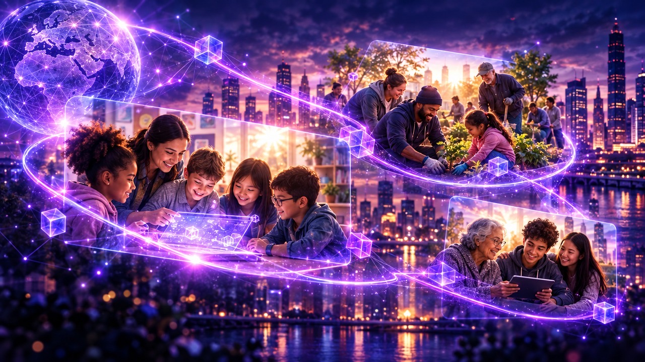 DPC Digital Public Coin Blockchain-Oekosystem fuer Community, Presale, soziale Projekte und transparente Finanzierung